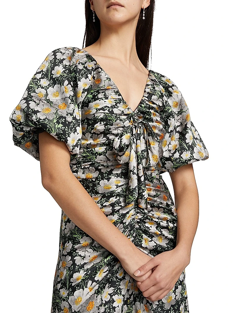 Cosmo Flowers Brenton Floral Maxi Dress