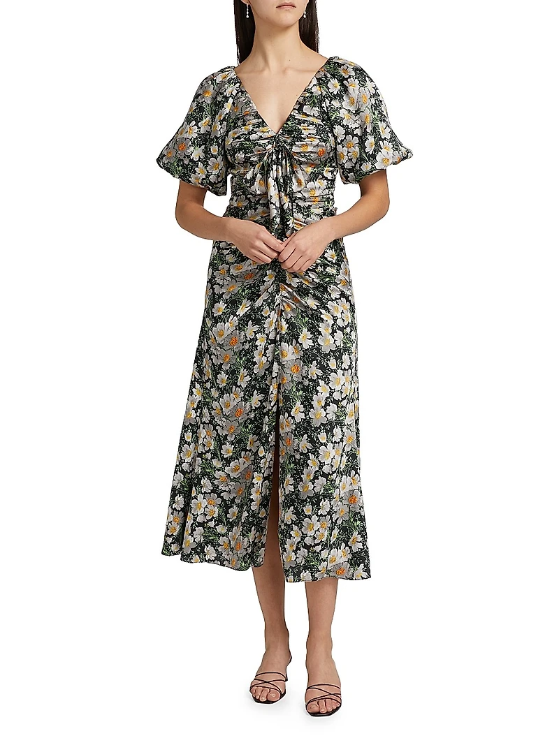 Cosmo Flowers Brenton Floral Maxi Dress