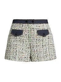 Anya Zoe Bouclé Shorts