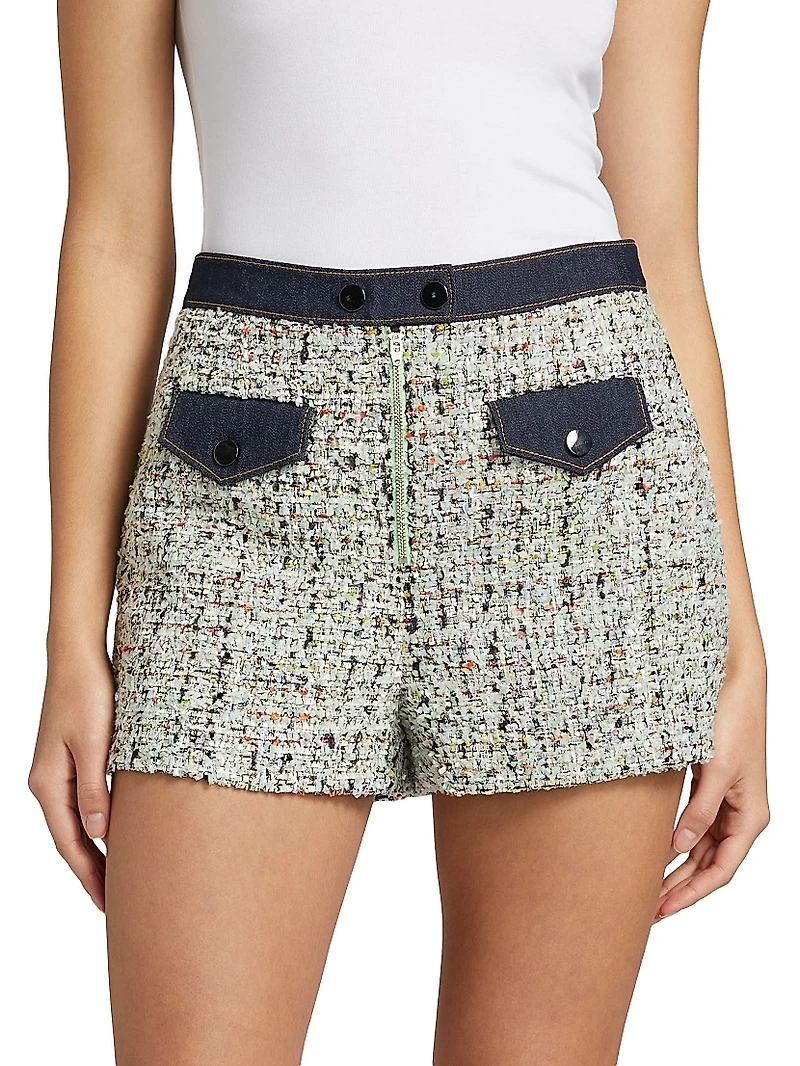 Anya Zoe Bouclé Shorts