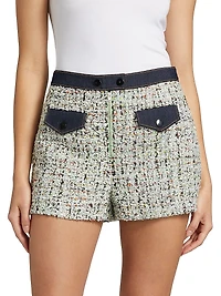 Anya Zoe Bouclé Shorts