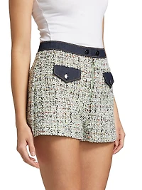 Anya Zoe Bouclé Shorts