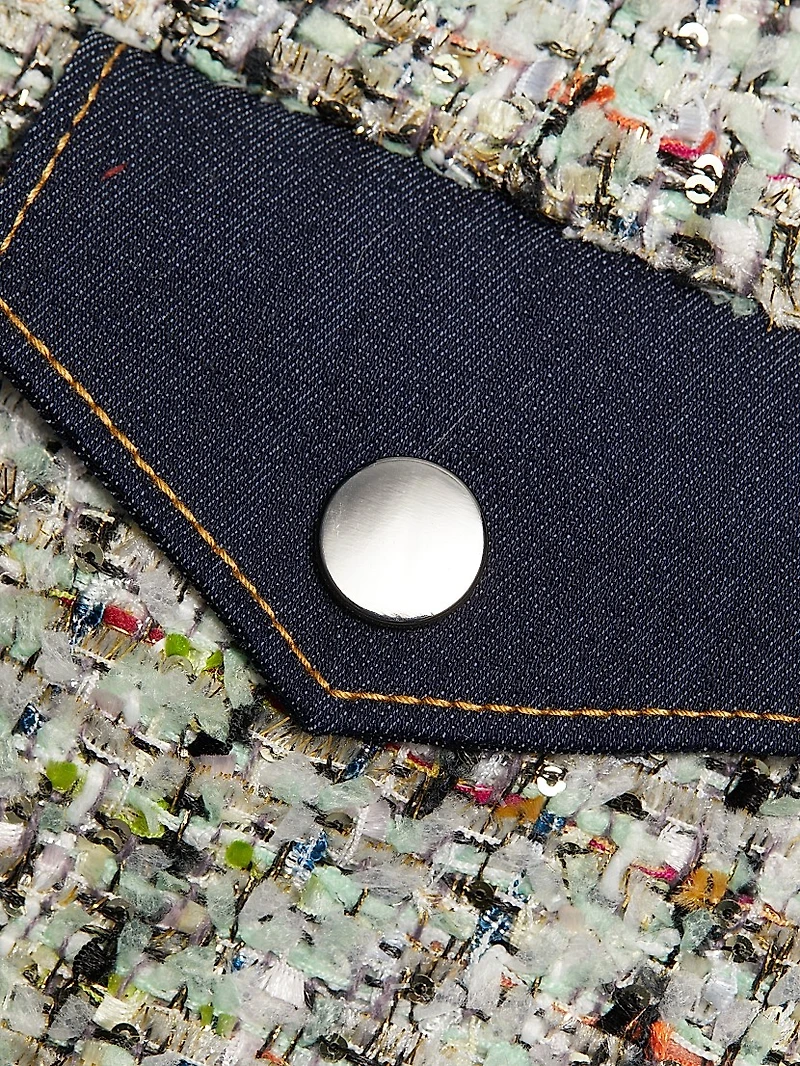 Anya Zoe Bouclé Shorts