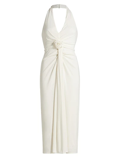 Kathleen Floral Halterneck Maxi Dress