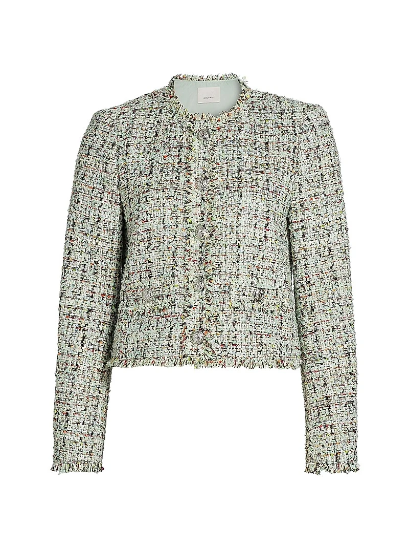 Anya Bouclé Crop Jacket