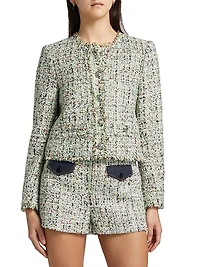Anya Bouclé Crop Jacket
