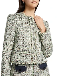 Anya Bouclé Crop Jacket