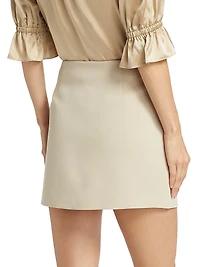 Doris Diamond Vines Miniskirt