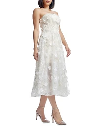 Kailyn Floral Fit & Flare Midi-Dress