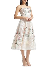 Kailyn Embroidered Fit & Flare Gown