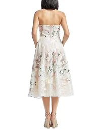 Kailyn Embroidered Fit & Flare Gown