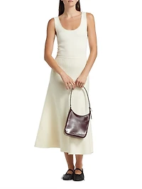 Lucia Knit Sleeveless Midi-Dress
