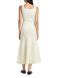 Lucia Knit Sleeveless Midi-Dress