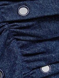 Pia Denim Embellished Minidress