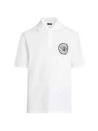 Small Coin Cotton Polo Shirt