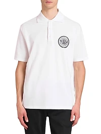 Small Coin Cotton Polo Shirt