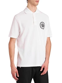 Small Coin Cotton Polo Shirt