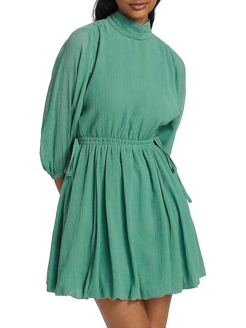 Alex Bubble-Hem Minidress