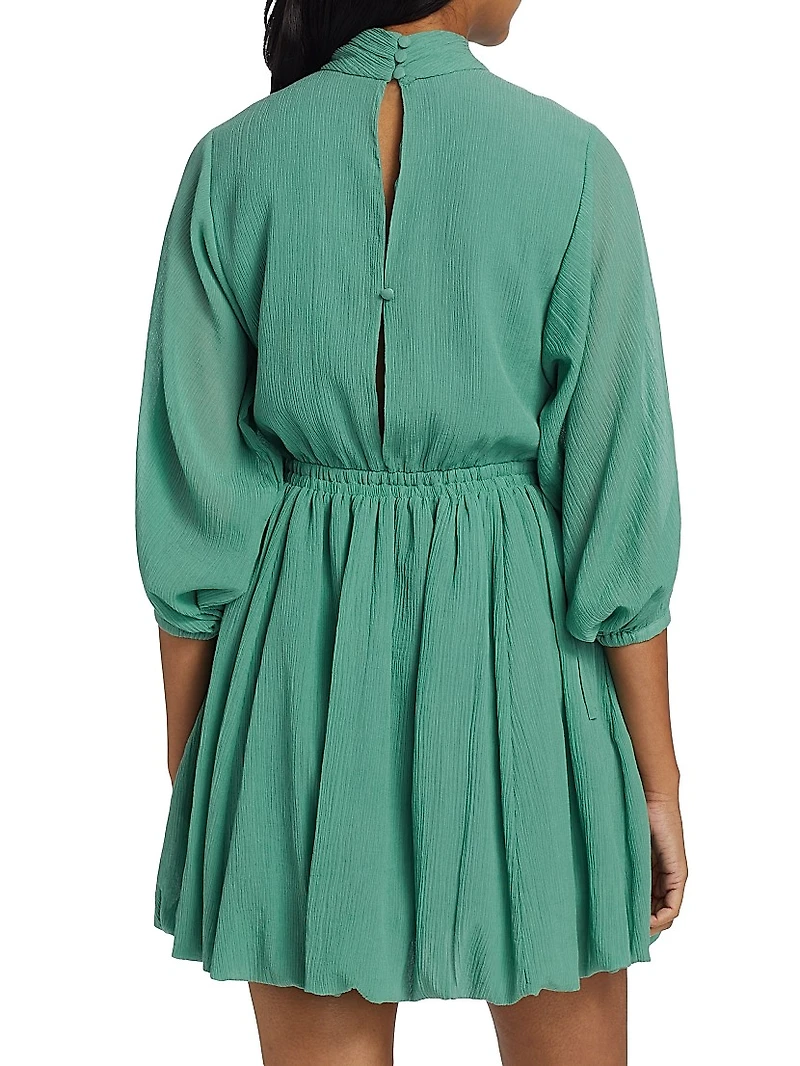 Alex Bubble-Hem Minidress