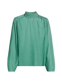 Nadja Mock Turtleneck Blouse