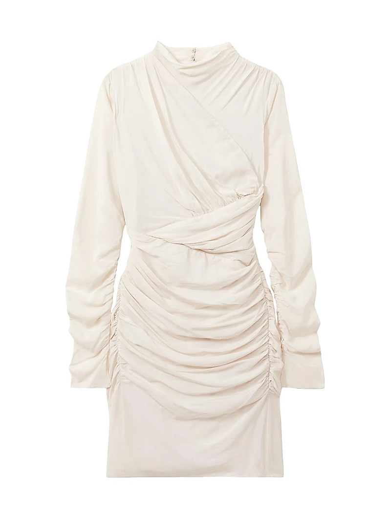 Kitty Ruched Stretch Minidress