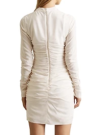 Kitty Ruched Stretch Minidress