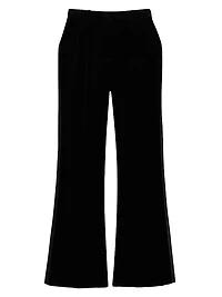 Parisa Velvet Tuxedo Pants