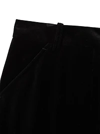 Parisa Velvet Tuxedo Pants