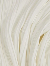 Ember Pleated Funnel-Neck Top