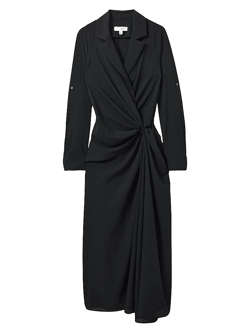 Whitney Wrap Midi-Dress