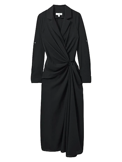 Whitney Wrap Midi-Dress