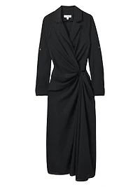Whitney Wrap Midi-Dress