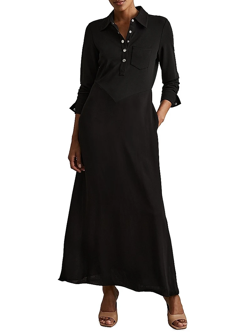Rosina Jersey A-Line Dress