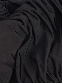 Selina Ruched Strapless Maxi Dress