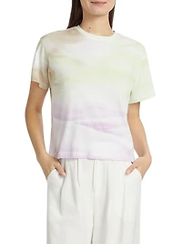 Abstract Cotton Jersey T-Shirt