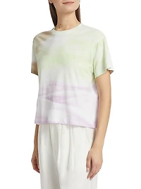 Abstract Cotton Jersey T-Shirt