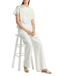 Abstract Cotton Jersey T-Shirt