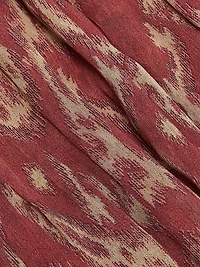 Matsa Ikat-Inspired Midi-Dress