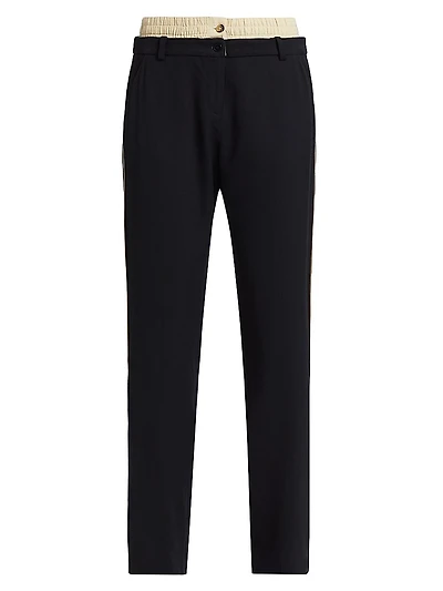 Gigi Layered Straight Pants