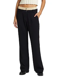 Gigi Layered Straight Pants