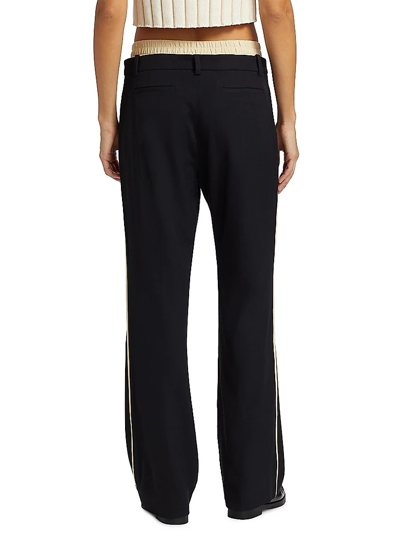 Gigi Layered Straight Pants