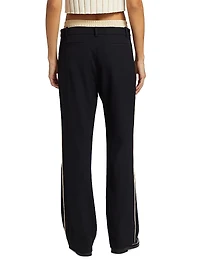 Gigi Layered Straight Pants