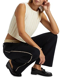 Gigi Layered Straight Pants