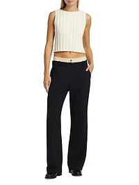 Gigi Layered Straight Pants