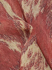 Menaelle Printed Tieneck Blouse