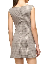 Walker Micro Gingham Minidress