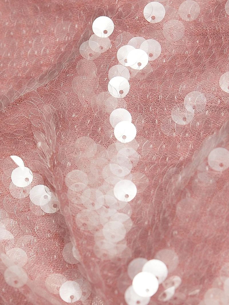 Eton Sequined Boatneck Minidress