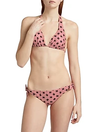 DG Logo Padded Triangle Bikini Set