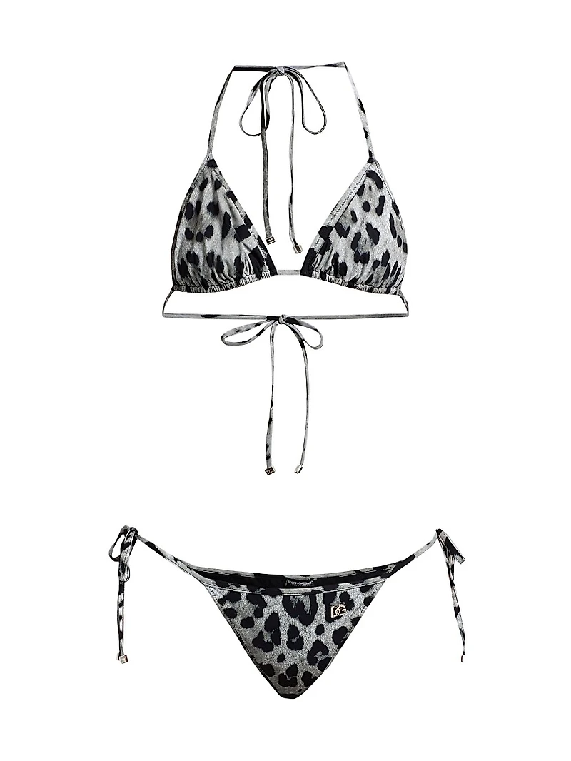 Leopard String Bikini