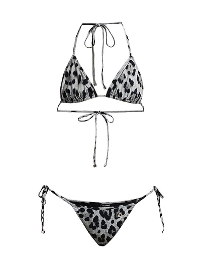 Leopard String Bikini